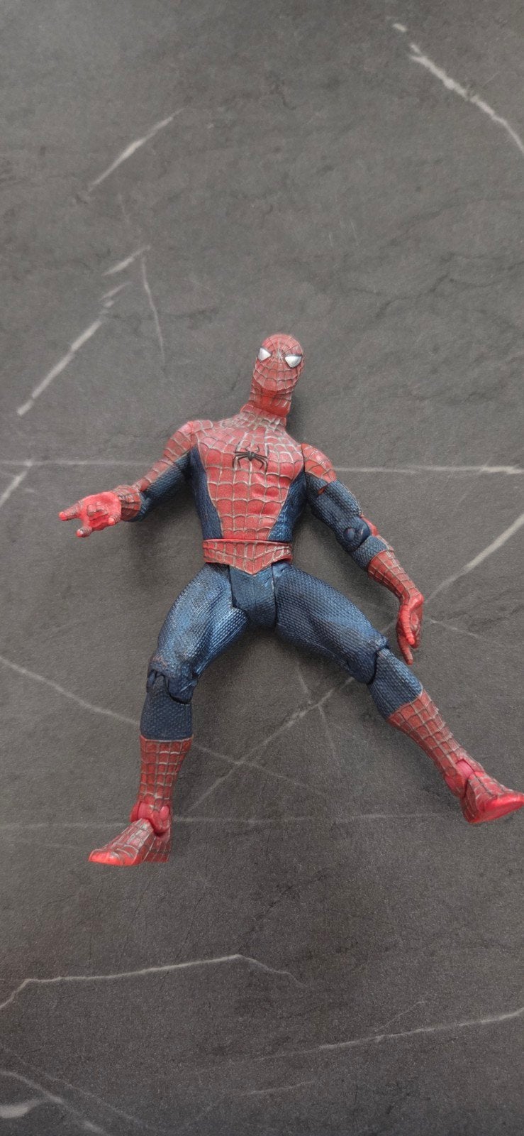 Spider-man 1 2002 toybiz figuur, Ophalen of Verzenden, Zo goed als nieuw
