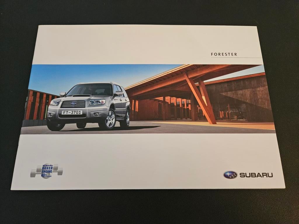 Brochure Subaru Forester 2007, Ophalen of Verzenden, Zo goed als nieuw, Overige merken