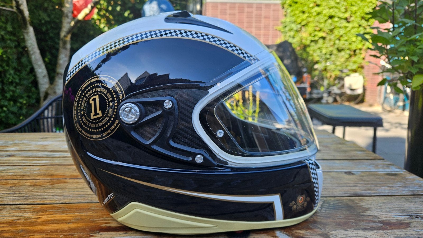 NEXX XR1.R Cafe Racer motorhelm - Maat L, Overige typen, Dames, Nexx, Ophalen of Verzenden