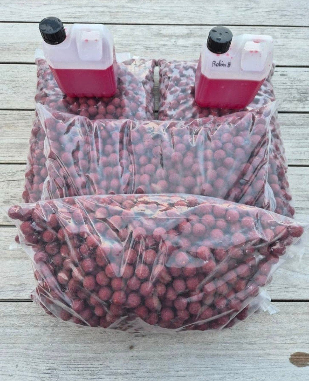 20kg Garlic Robin Red Boilies 20mm + 2L Soak, Ophalen of Verzenden, Nieuw, Overige typen