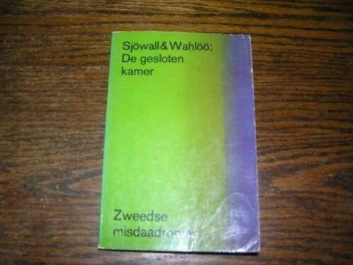 De Gesloten Kamer(1)- Maj Sjöwall en Per Wahlöö, Boeken, Ophalen of Verzenden, Gelezen, Maj Sjöwall en Per Wahlöö