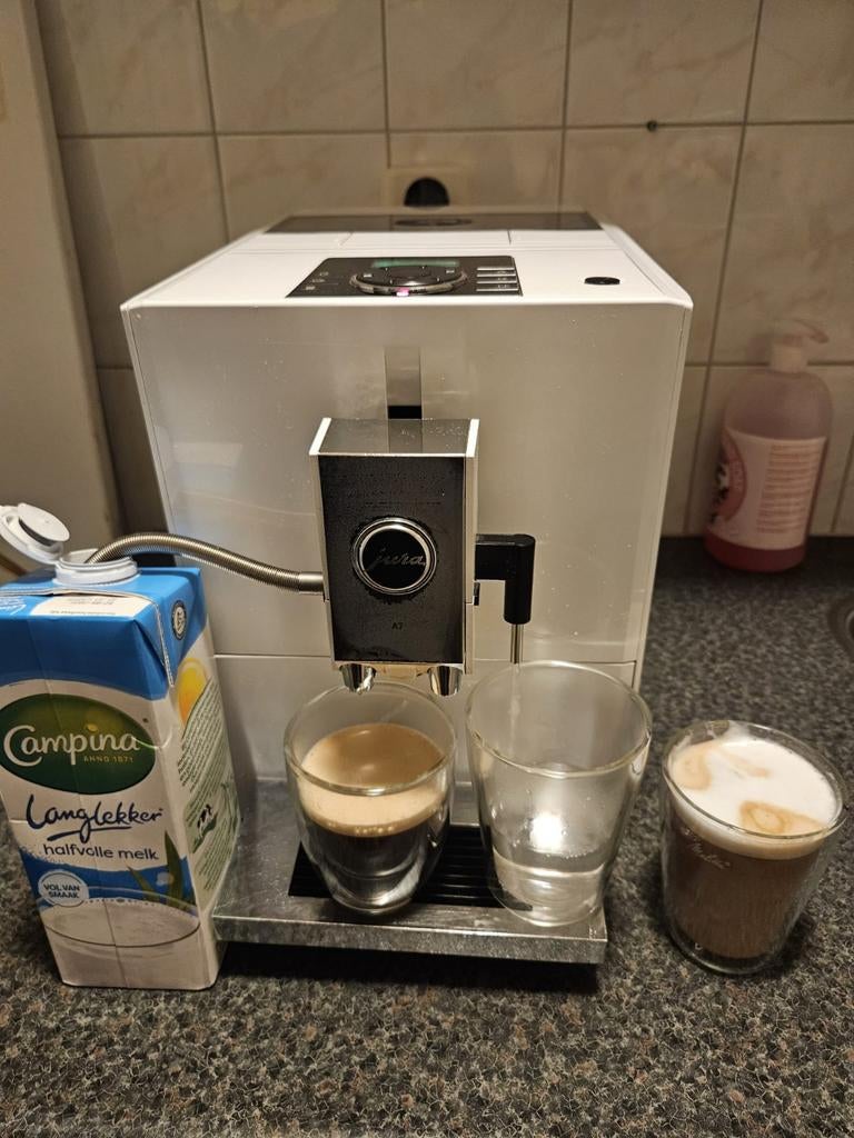 Jura A7 koffiebonenmachine, Witgoed en Apparatuur, Koffiezetapparaten, Ophalen, Koffiemachine