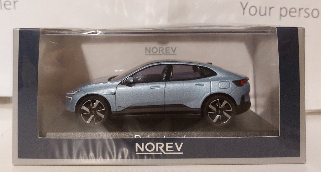 Norev 1:43 Polestar 4 2024 electron nieuw in display doosje, Hobby en Vrije tijd, Ophalen of Verzenden, Nieuw, Auto, Norev