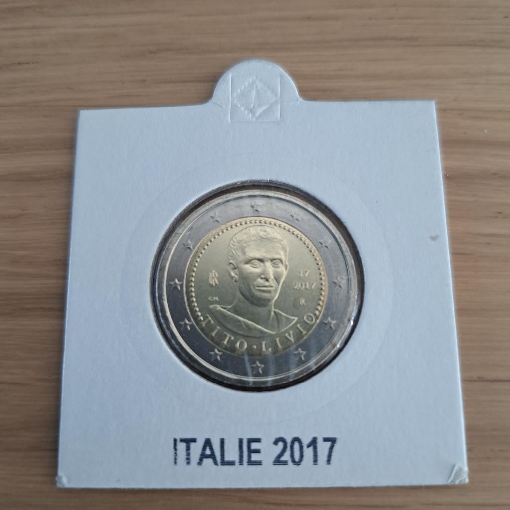 2 Euro Italië 2017 Tito Livio Herdenkingsmunt Uncirculated, Ophalen of Verzenden, Italië, 2 euro, Losse munt