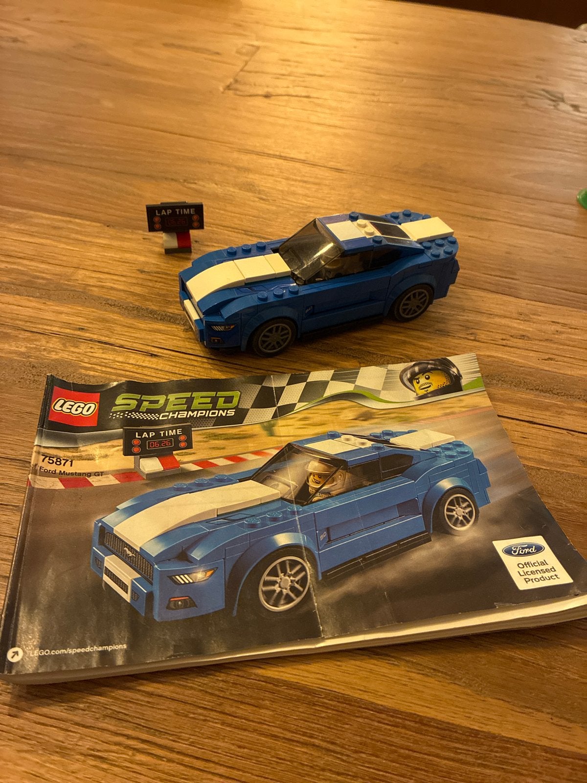 LEGO Speed Champions 75871 Ford Mustang GT, Ophalen, Gebruikt, Overige merken