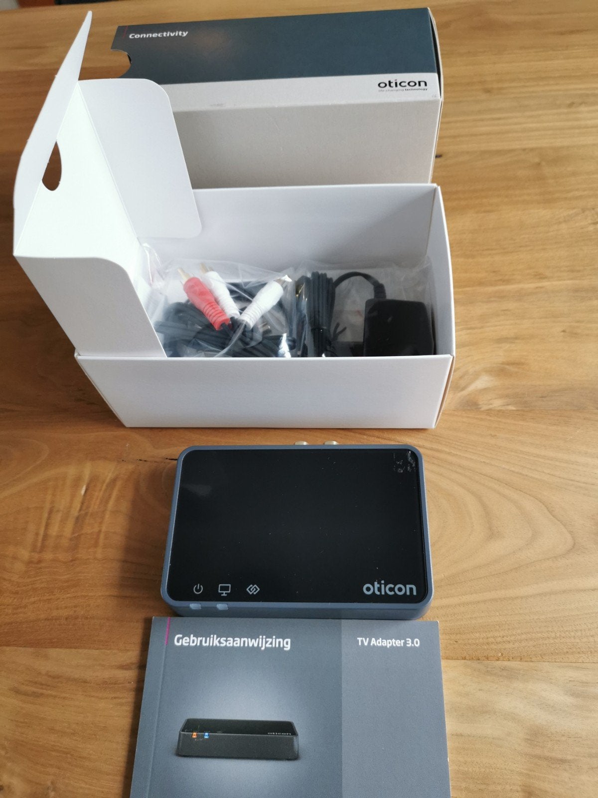 Oticon TV Adapter 3.0 - Connectiviteit voor hoortoestellen, Audio, Tv en Foto, Ophalen of Verzenden, Nieuw