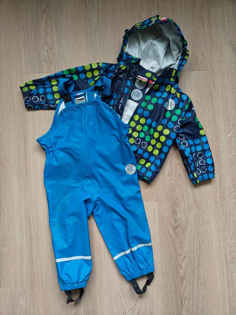 Lego regenpak incl. tuinbroek maat 86, Kinderen en Baby's, Babykleding | Maat 86, Lego Wear, Jongetje of Meisje, Ophalen of Verzenden