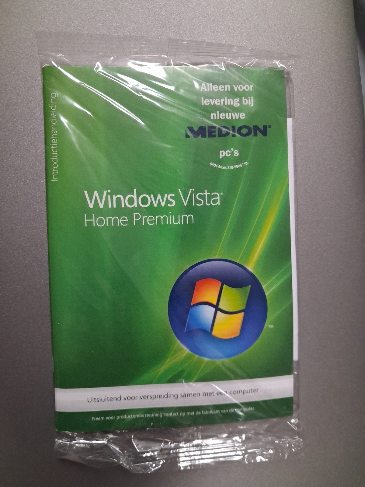 Windows Vista Home Premium installatie cd medion, Computers en Software, Besturingssoftware, Ophalen of Verzenden, Nieuw, Windows