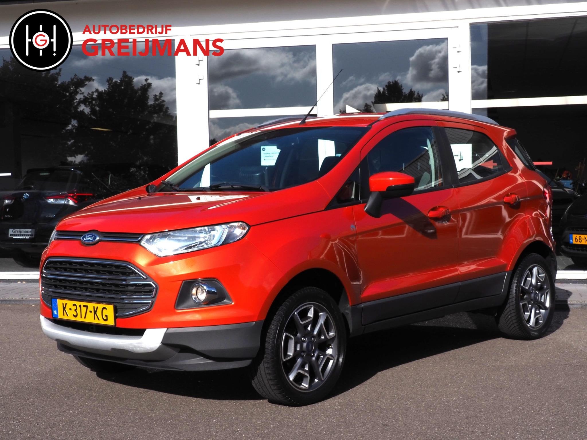 Ford EcoSport 1.0 EcoBoost Titanium, Auto's, Voorwielaandrijving, Gebruikt, Handgeschakeld, 19 km/l