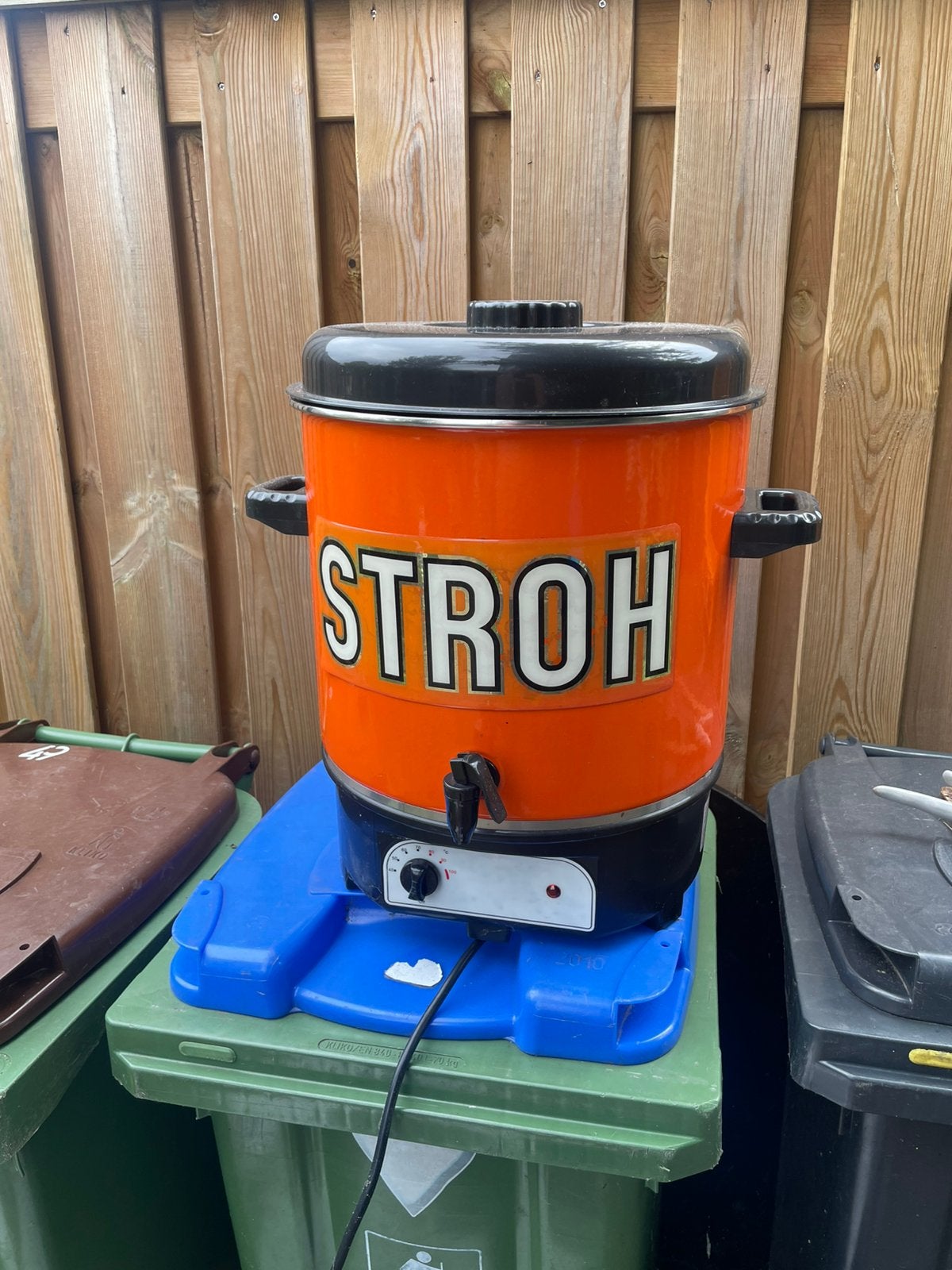 Stroh rum warmhoudpan partypan, Ophalen of Verzenden, Zo goed als nieuw, Overige