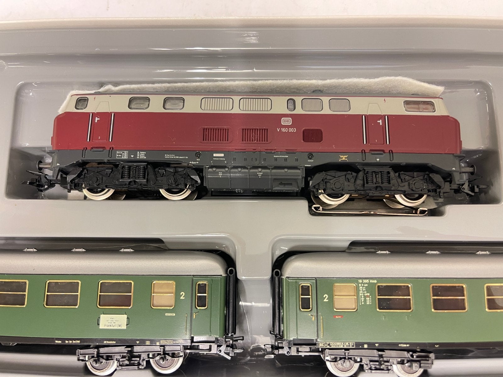 ** NIEUW ** Märklin 2864 ** Dieselloc met 5 RIJTUIGEN **, Wisselstroom, Treinset, Nieuw, Ophalen of Verzenden