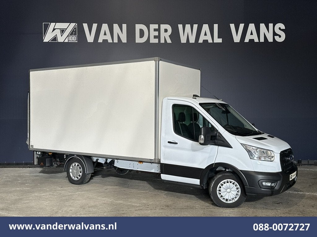 Ford Transit 2.0 TDCI 130pk Bakwagen Laadklep Euro6 Airco |, Auto's, 4 cilinders, 2800 kg, Wit, 11 km/l