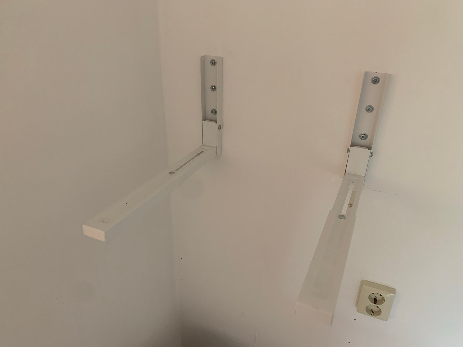 Uitschuifbare magnetronbeugel - Wit, Ophalen of Verzenden, Gebruikt