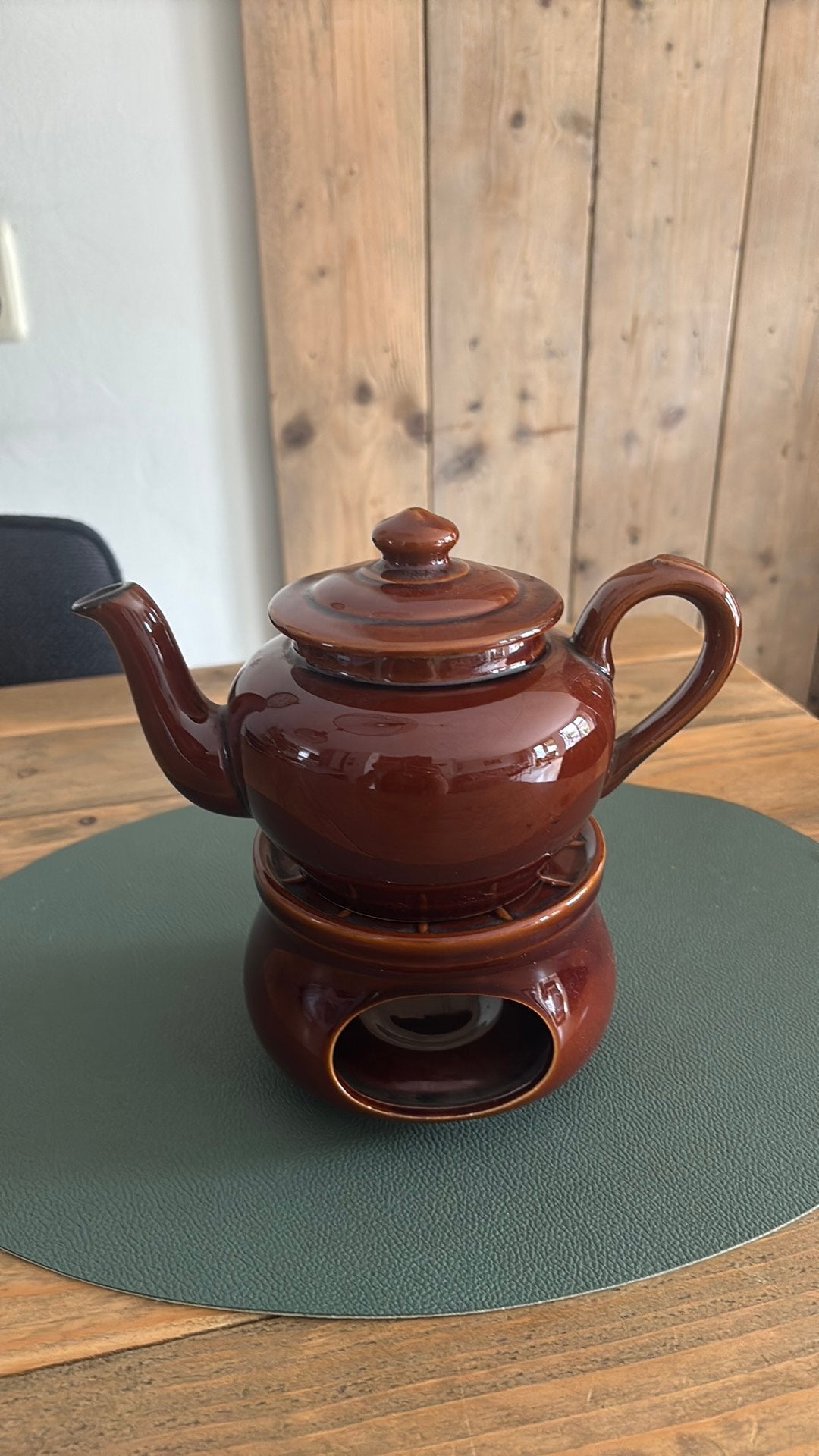 vintage keramieken theepot, Antiek en Kunst, Ophalen of Verzenden