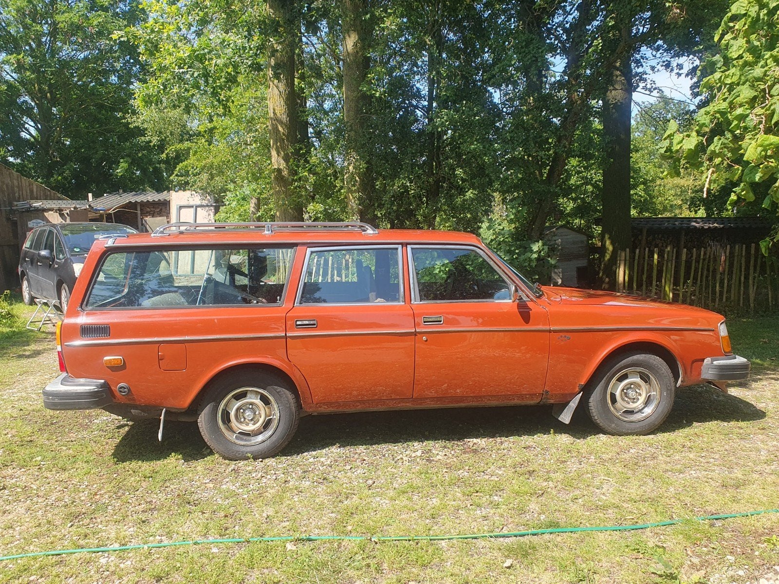 Volvo 245 2.1 DL 1976 Bruin, Auto's, 1345 kg, 4 cilinders, Bruin, 100 pk