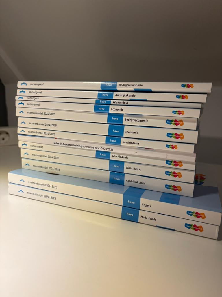 Complete set Examenbundels & Samengevat HAVO 2024/2025 NIEUW, Ophalen, Nieuw