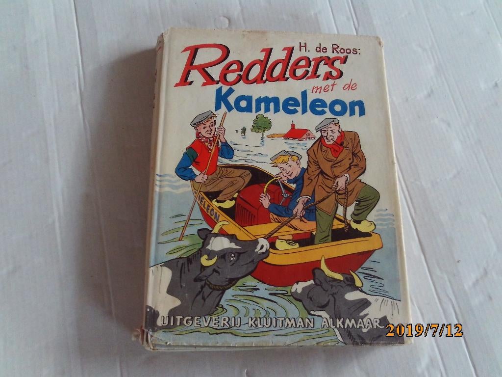 redders met de kameleon - h. de roos, Boeken, Ophalen of Verzenden, Gelezen, Fictie algemeen