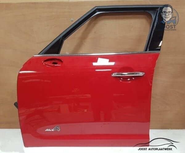 Deur Linksvoor Mini Countryman F60 v.a. 2017 Chili Red 851, Gebruikt, -, Deur, Voor