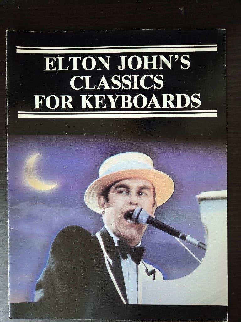 Sheet Music Piano / Keyboards – Elton John's Classics, Gitaar, Ophalen of Verzenden, Zo goed als nieuw, Artiest of Componist