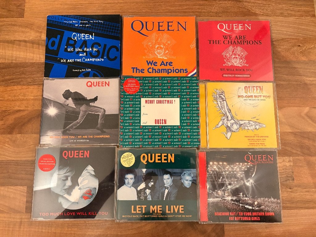 Queen CD Singles (27 stuks) vanaf 3,-, Ophalen of Verzenden, Zo goed als nieuw, Pop, Promo