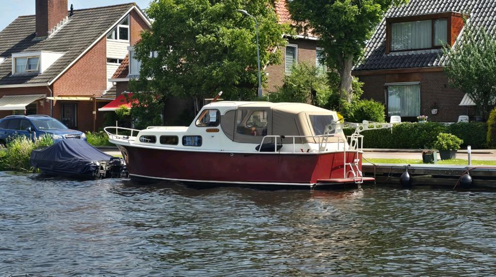 Kaagkruiser van C.a. 1960 - Staal - Uniek schip!, Ophalen of Verzenden, Staal, Walstroom