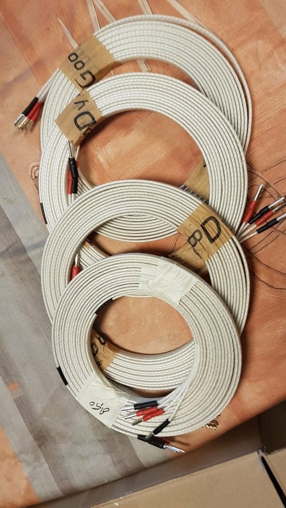 luispeaker kabel, Ophalen of Verzenden, Gebruikt, 5 tot 10 meter, Luidsprekerkabel