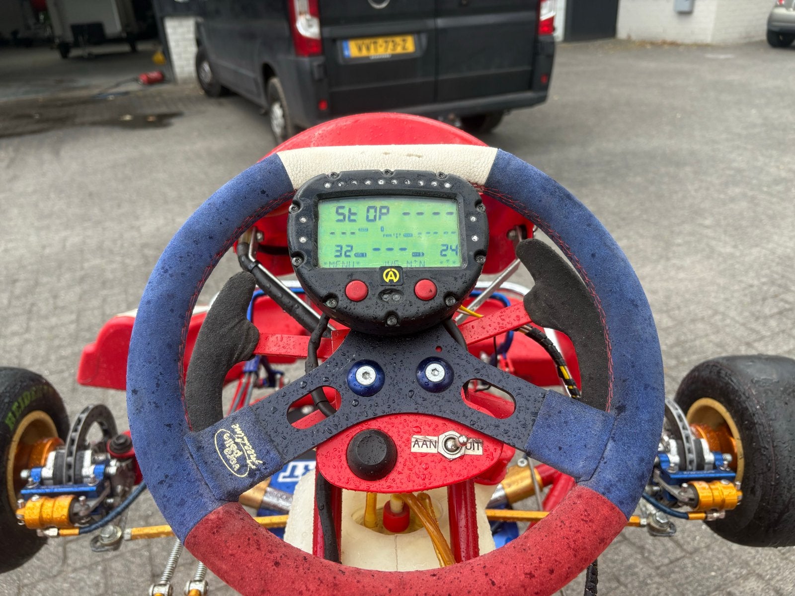 Birel Kart met ktm lc4 400cc 44 pk  motor, Ophalen, Gebruikt, Kart