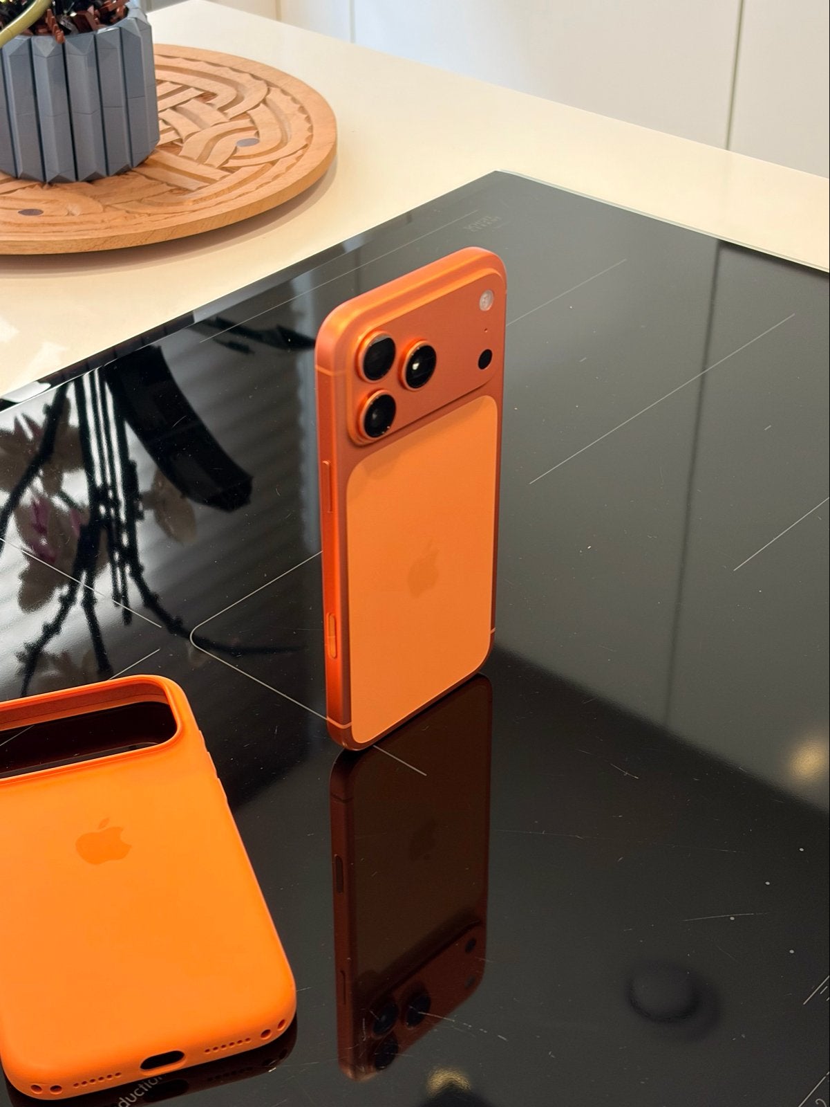 iPhone 17 Pro Max - 512GB - Oranje - Zo goed als nieuw, Ophalen, Overige modellen, Zo goed als nieuw, Zonder simlock