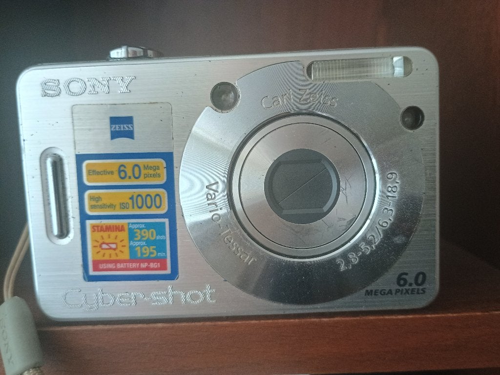 Sony Cybershot DSC W-50, Ophalen, Refurbished, Sony, Minder dan 4 keer
