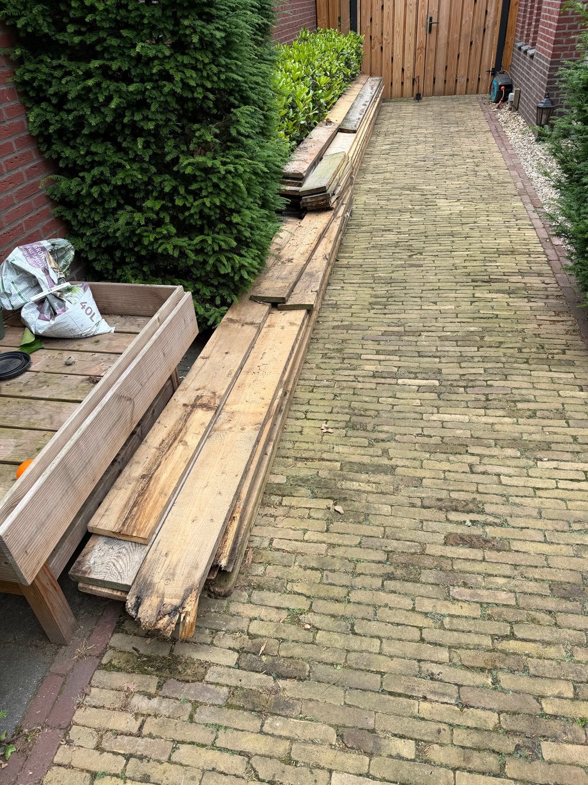 Stijgerplanken gebruikt, Ophalen, Gebruikt, 25 tot 50 mm, Plank