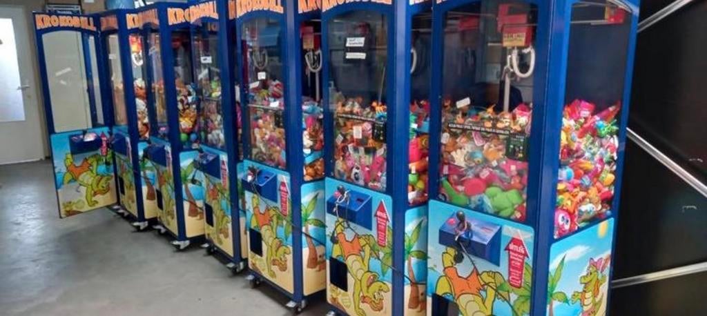 Grijp Automaten: Pluche Speelgoed & Snoep, Ophalen, Gebruikt