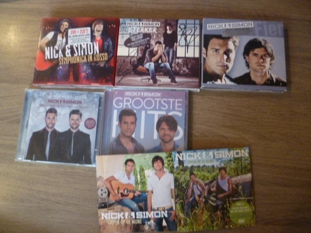 Nick en Simon cd`s te koop, Cd's en Dvd's, Cd's | Nederlandstalig, Zo goed als nieuw, Levenslied of Smartlap, Ophalen