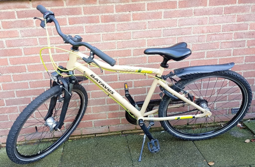 BATAVUS BOOSTER 26 INCH JEUGDFIETS, Terugtraprem, Gebruikt, Batavus, Handrem