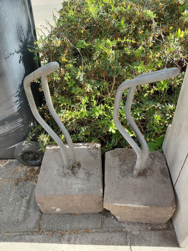 2 fietsenbeugels, Fietsen en Brommers, Ophalen