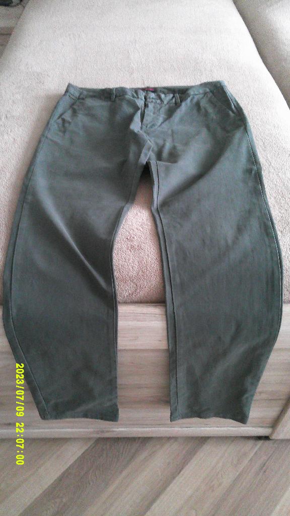 Scotch & Soda heren broek, 33-34, donker groen, Kleding | Heren, Broeken en Pantalons, Maat 52/54 (L), Ophalen of Verzenden, Zo goed als nieuw