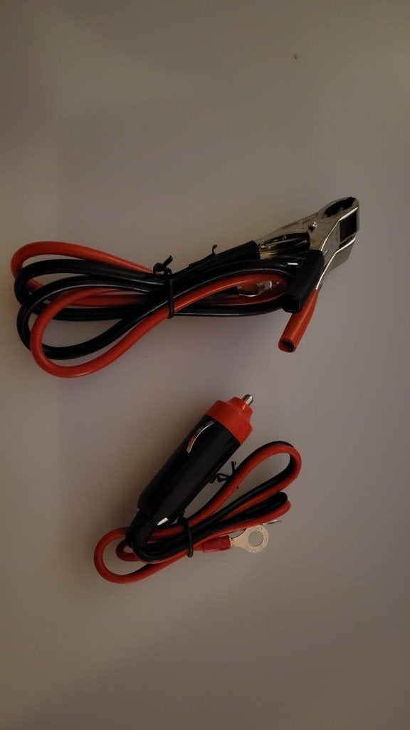 Accessoire voor omvormer voor aansteker en met klemmen, Ophalen