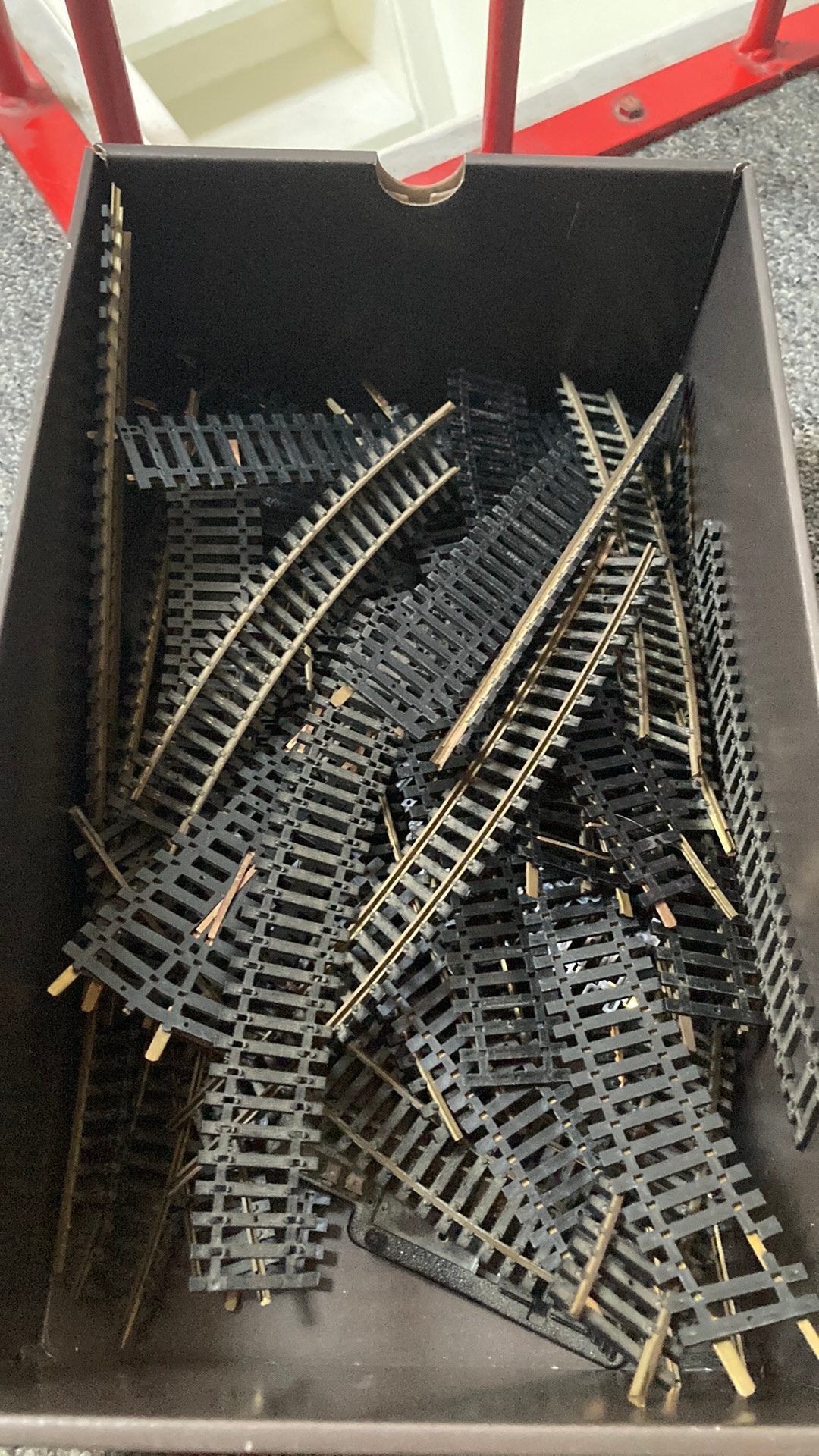 Veel fleichmann rails (geen profi-gleis), Hobby en Vrije tijd, Modeltreinen | H0, Ophalen, Gebruikt, Gelijkstroom, Fleischmann