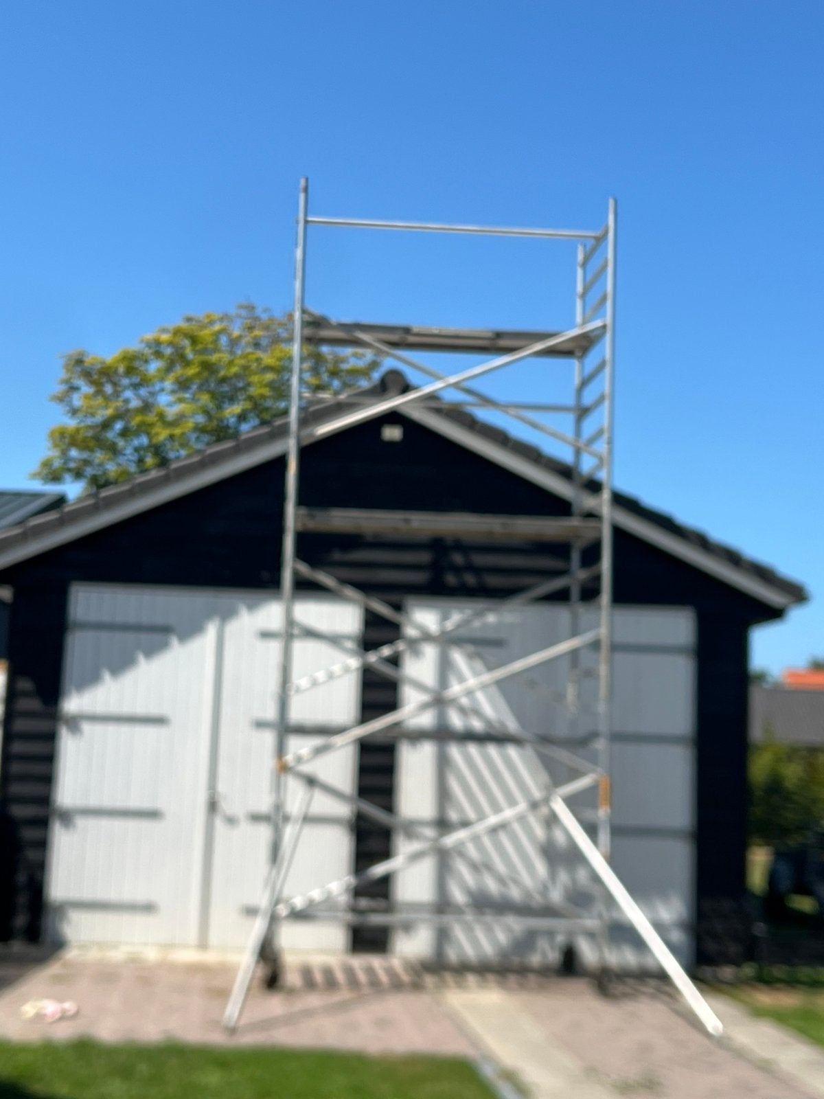 Rolsteiger huren 7,5 meter werkhoogte, Ophalen, Gebruikt, Rolsteiger of Kamersteiger, 5 meter of hoger