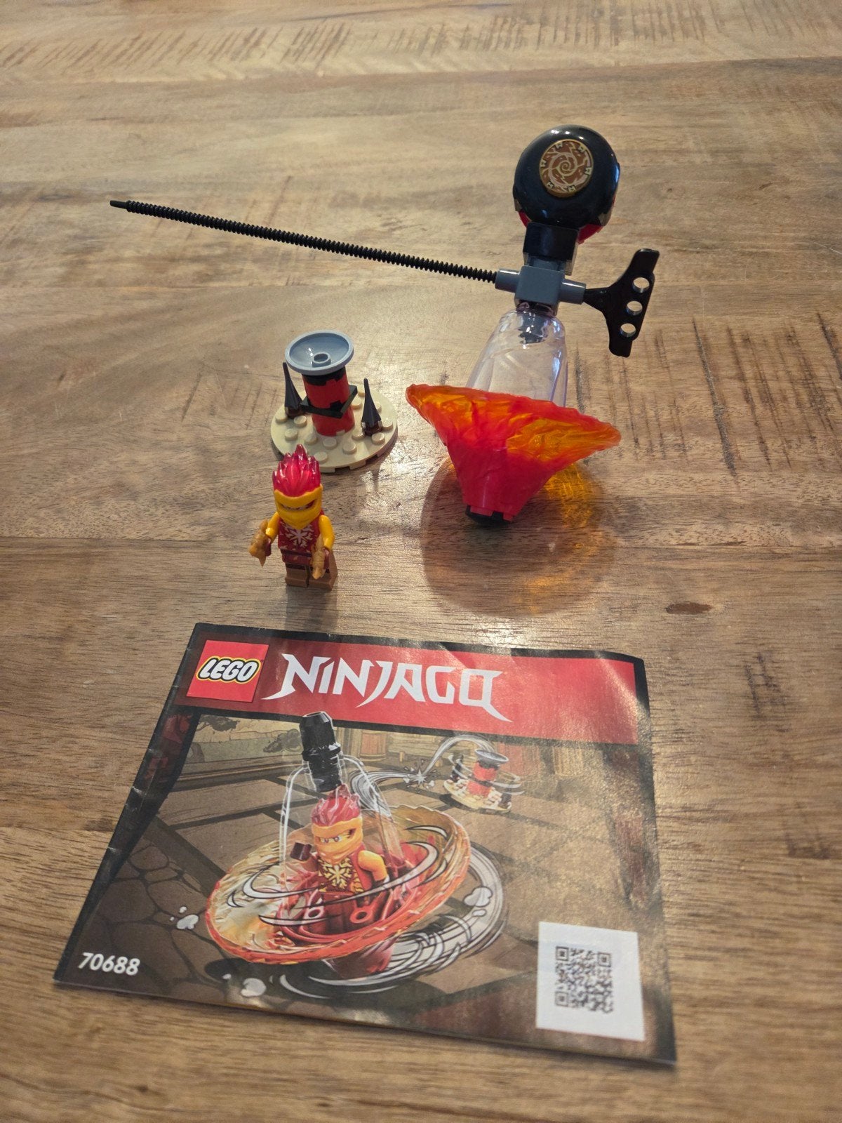 Lego Ninjago Spinjitzu Kai - Set 70688, Gebruikt, Lego, Ophalen of Verzenden, Inclusief instructies