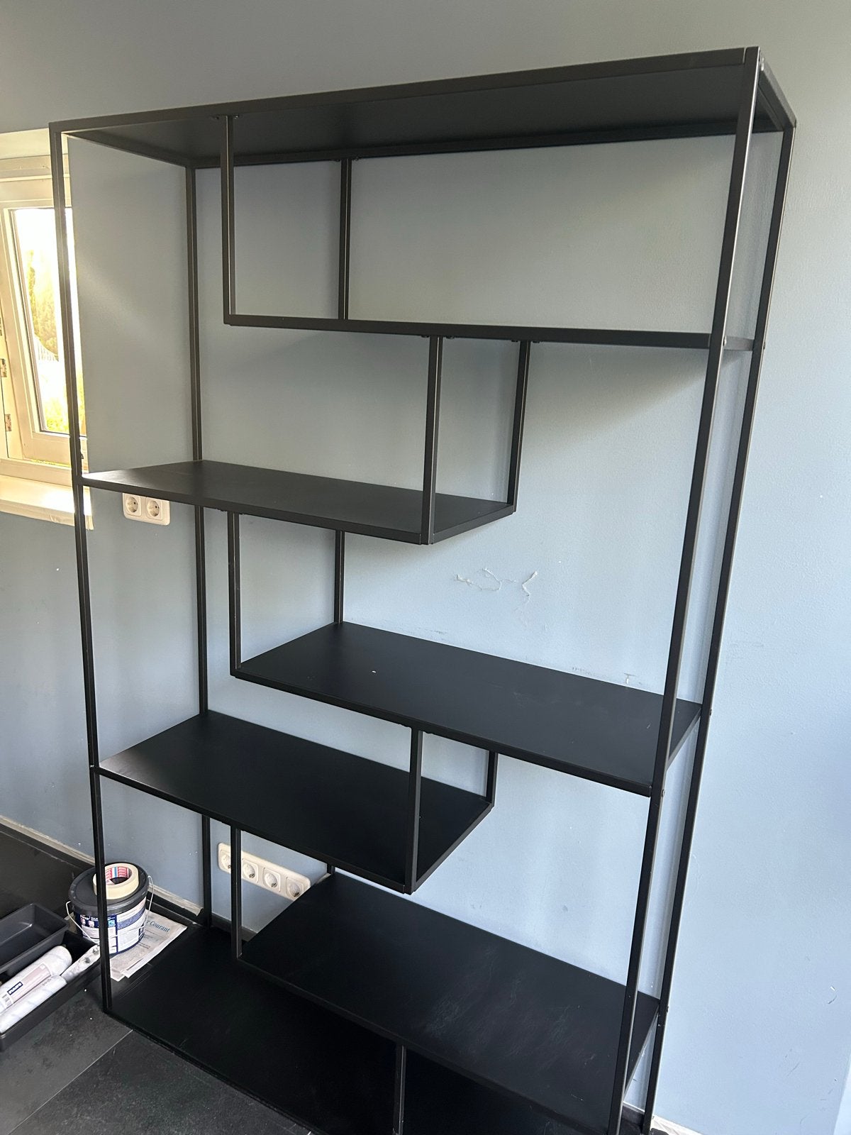 Leuke, speelse kast!, Huis en Inrichting, Kasten | Boekenkasten, Ophalen, Met plank(en), Gebruikt, 100 tot 150 cm