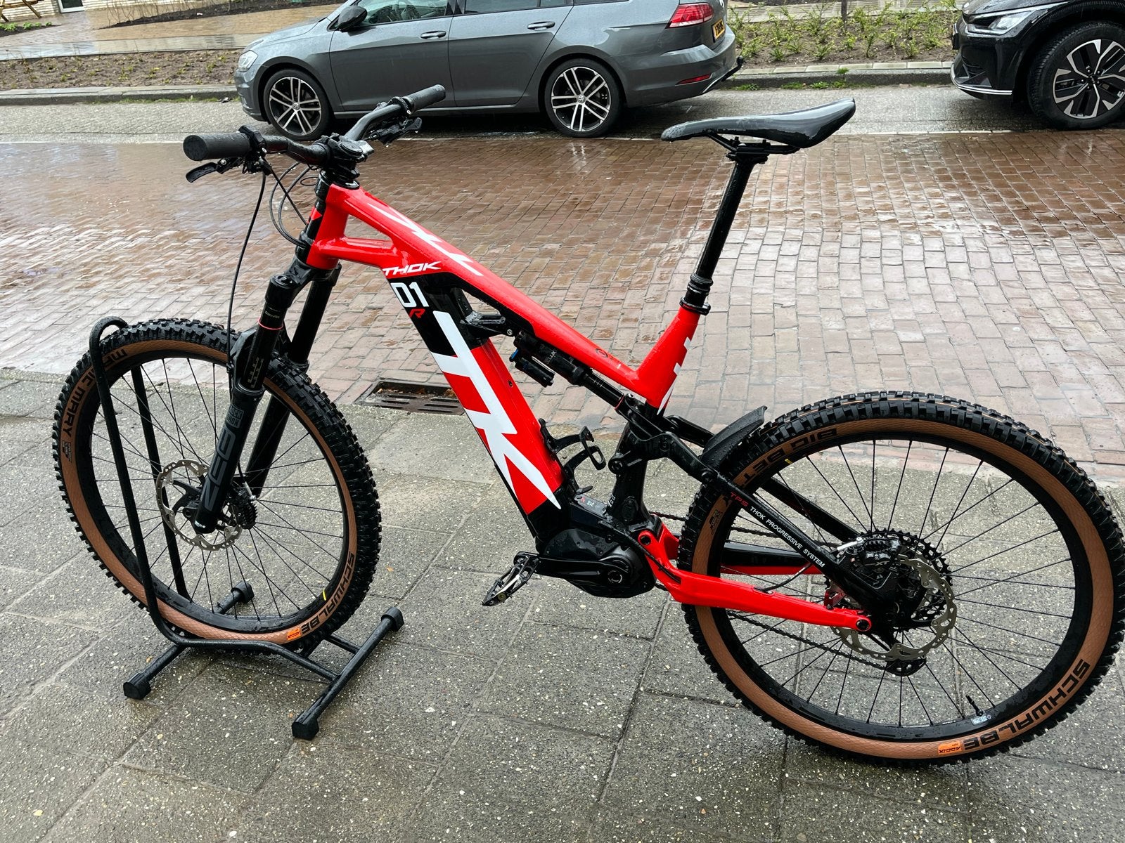 Thok TK01R E-MTB maat xl, 57 cm of meer, Schijfrem, Ophalen, Overige merken