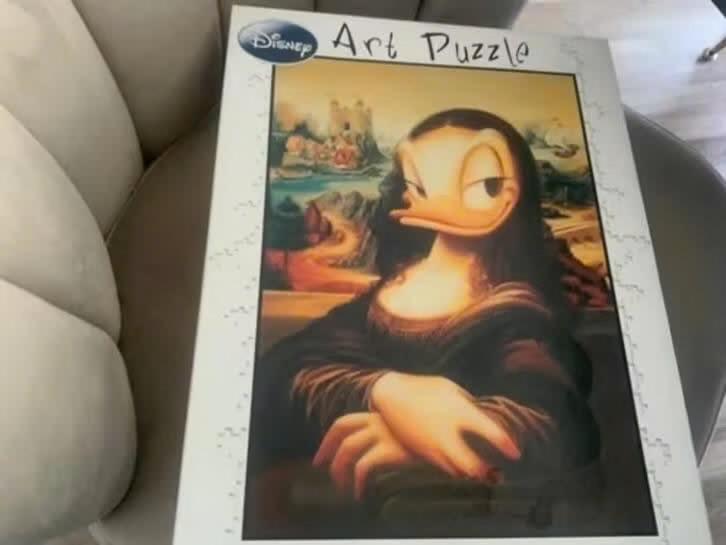 art puzzle disney, Verzenden, 500 t/m 1500 stukjes