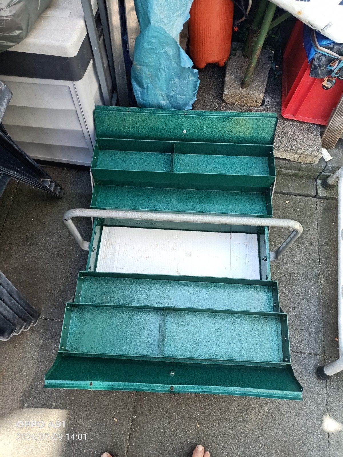 Stahlwille gereedschapskist - Groen, gebruikt, Ophalen of Verzenden