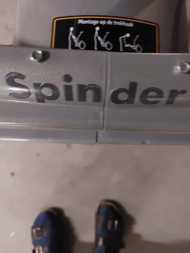 Fietsendrager Spinder Eagle, Auto diversen, Fietsendragers, Zo goed als nieuw, Trekhaakdrager, 2 fietsen, Brede banden, Elektrische fiets