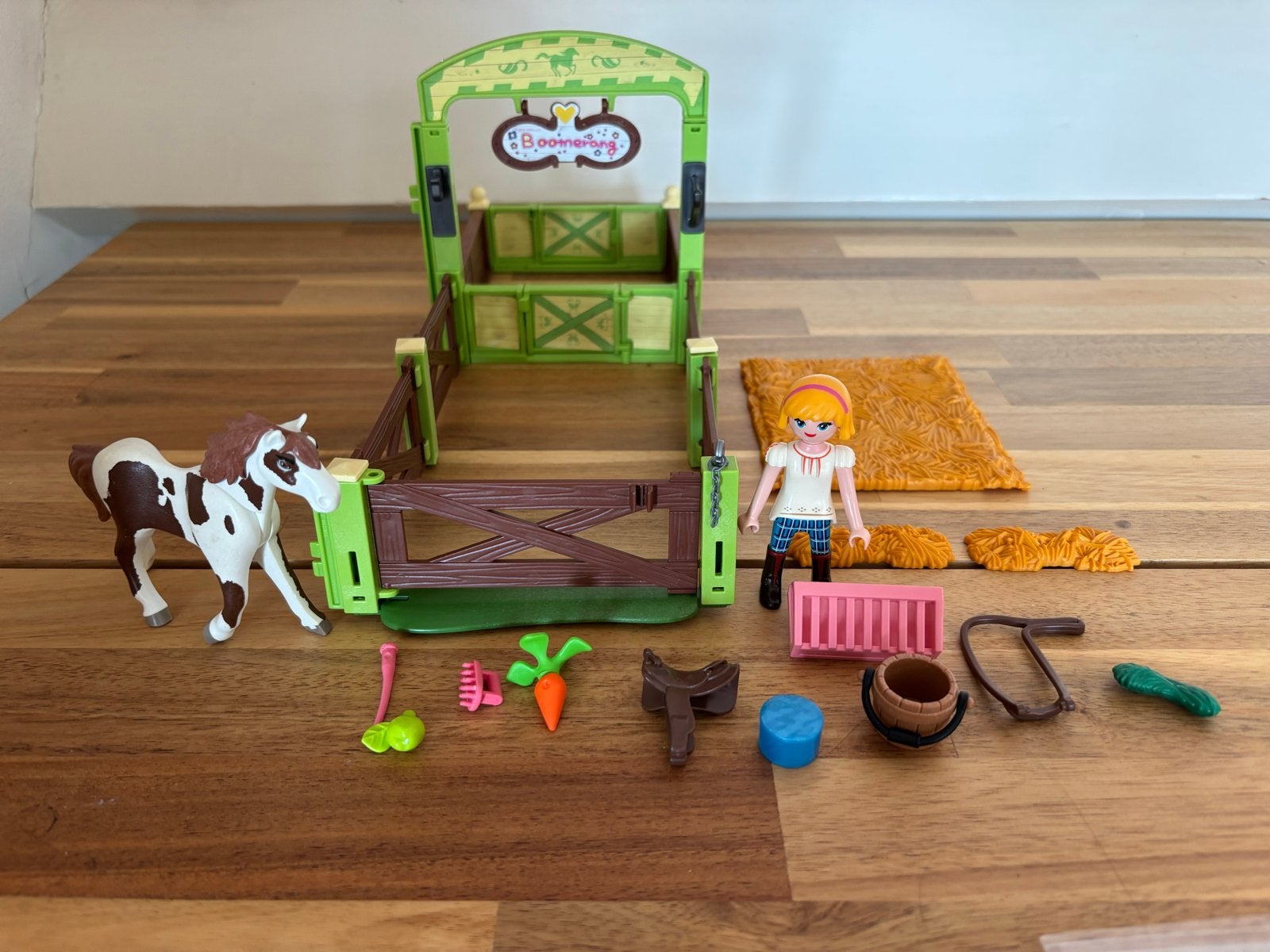 Playmobil spirit Paardenstal met paard en accessoires, Kinderen en Baby's, Speelgoed | Playmobil, Ophalen of Verzenden, Zo goed als nieuw
