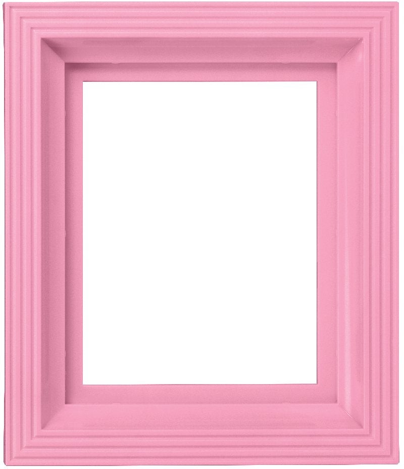 Pixelhobby kunststof lijst 14,6 x 17,2 cm roze, Roze, ., Overige typen, Nieuw
