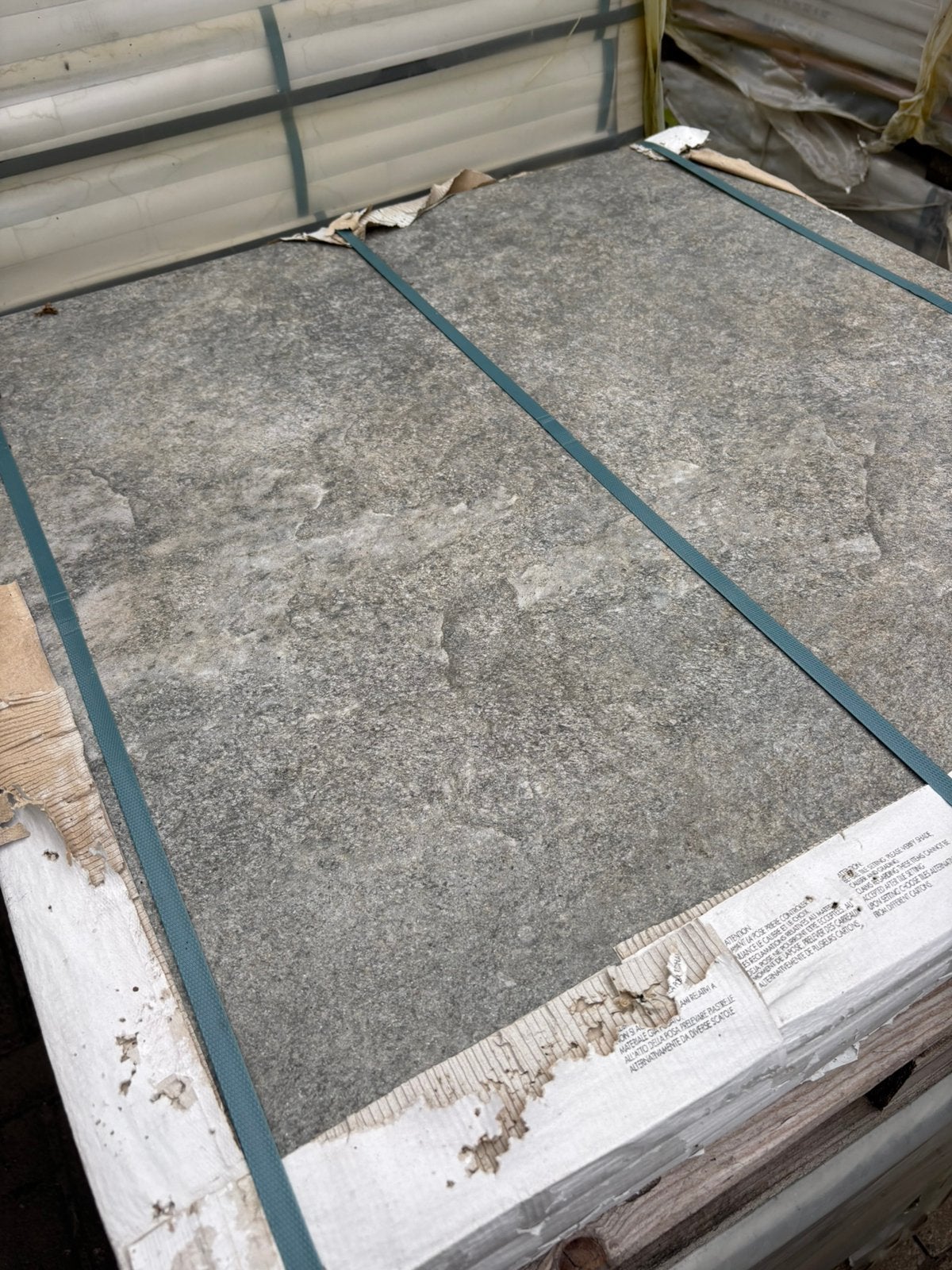 Keramische tegel 80x80x3 Kandis, Tuin en Terras, Tegels en Klinkers, Ophalen, Zo goed als nieuw, Keramiek, Terrastegels