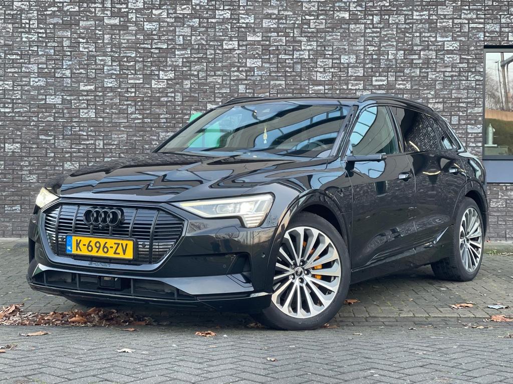Audi e-tron 55 quattro 93.9 %soh Virtual Mirrors | Luchtv, Auto's, Automaat, 131 €/maand, 1800 kg, 405 pk