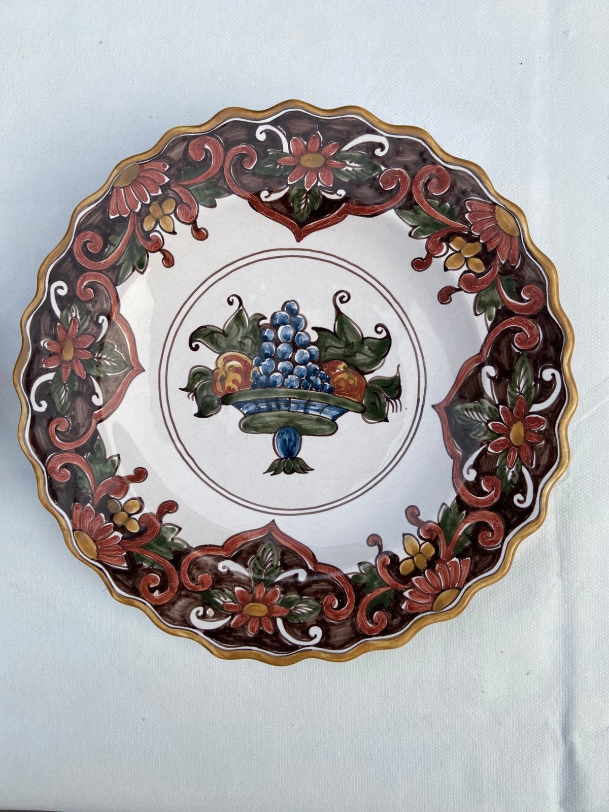 Keramische wandborden  handbeschilderd, Ophalen of Verzenden