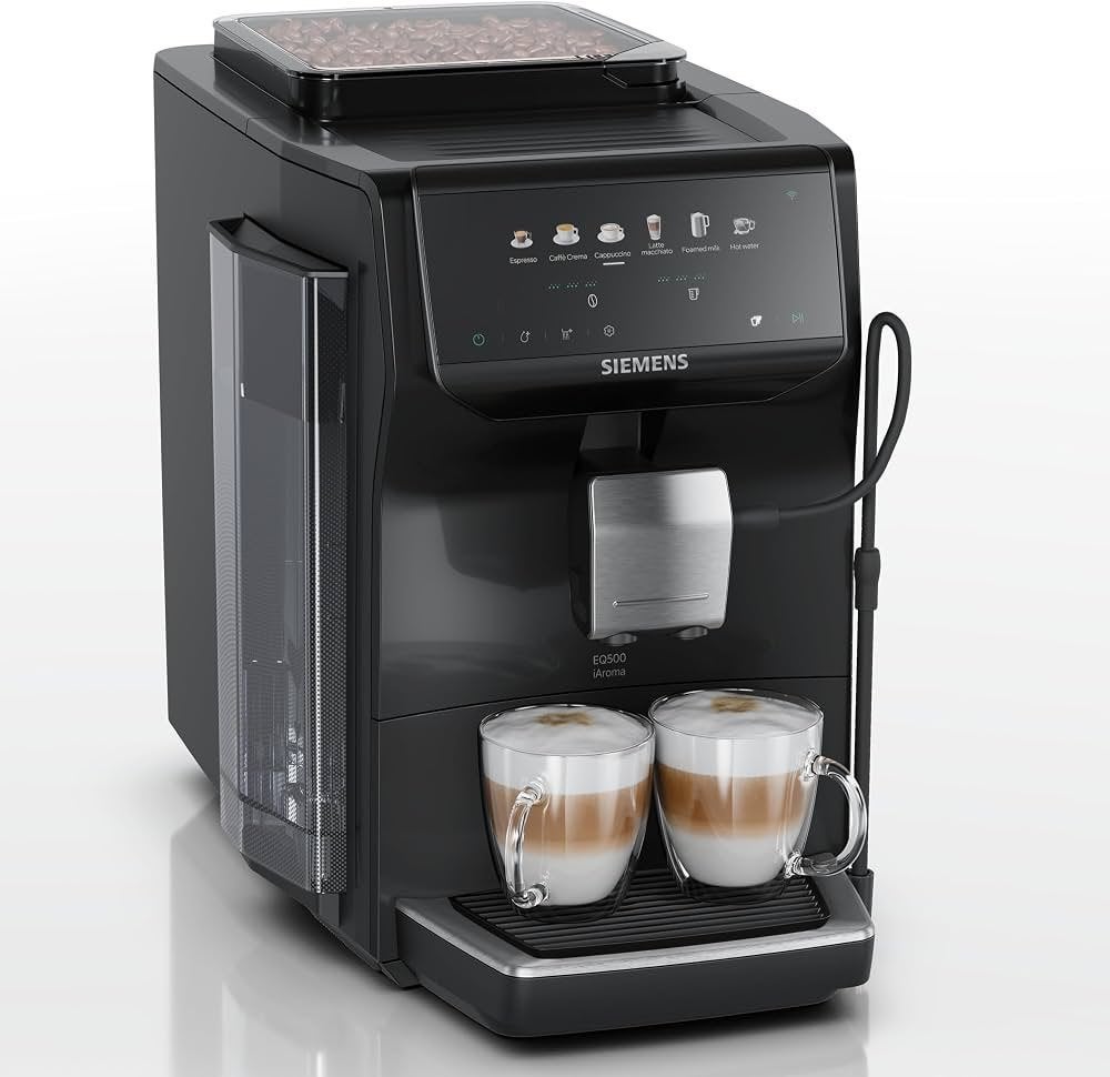 Espressomachine Siemens NIEUW, Ophalen, Afneembaar waterreservoir, Gemalen koffie, Koffiemachine
